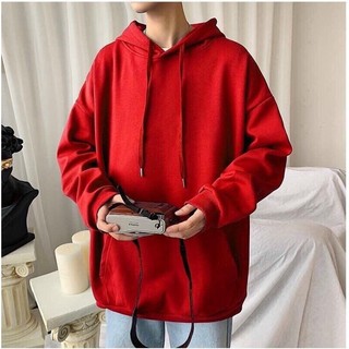[HCM] (40-70kg) Áo hoodie unisex chất nỉ bông mỏng. basic - trơn.