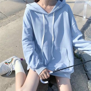 [HCM] (40-70kg) Áo hoodie unisex chất nỉ bông mỏng. basic - trơn.