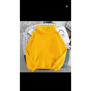[HCM] (40-70kg) Áo hoodie unisex chất nỉ bông mỏng. basic - trơn.