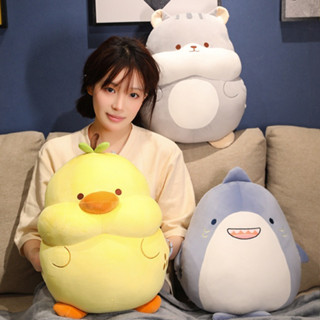 Bộ chăn gối văn phòng 2in1 - Chăn gối văn phòng cá mập kèm chăn - gấu bông có chăn bên trong đi du lịch dùng ở văn phòng