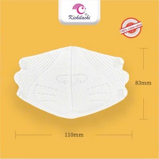 Set 5 khẩu trang cho bé Kichilachi 3D Mask Kháng Khuẩn An Toàn
