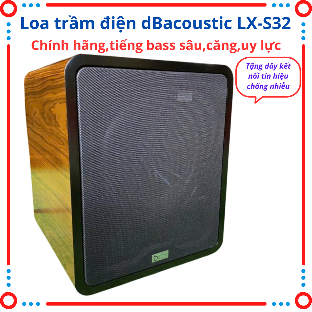 Trầm điện DBACOUSTIC model LX-S32SA.Hàng chuẩn chính hãng DBacoustic ,L/h shop để nhận giá ưu đãi.