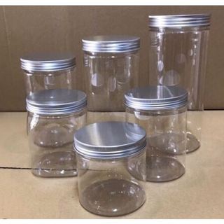  Hộp nhựa đựng cookies nắp thiếc đựng bánh quy mứt kẹo các size 