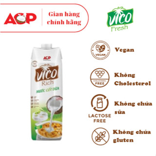 1 Hộp Nước Cốt Dừa ACP Vico Rich 1L