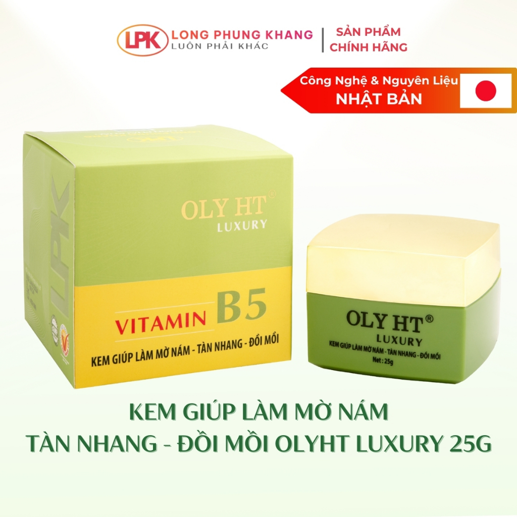 [TAN NÁM] Kem Nám - Tàn Nhang - Đồi Mồi OLY HT LUXURY 25G
