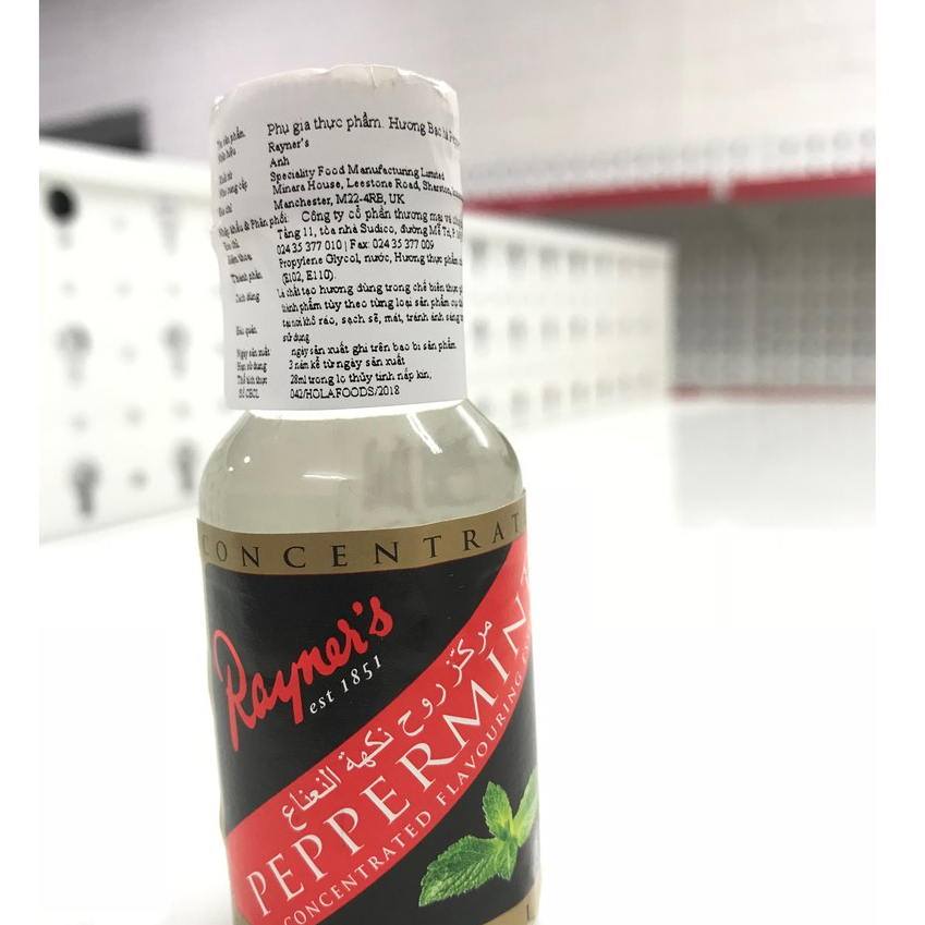 Hương bạc hà Rayner's 28ml