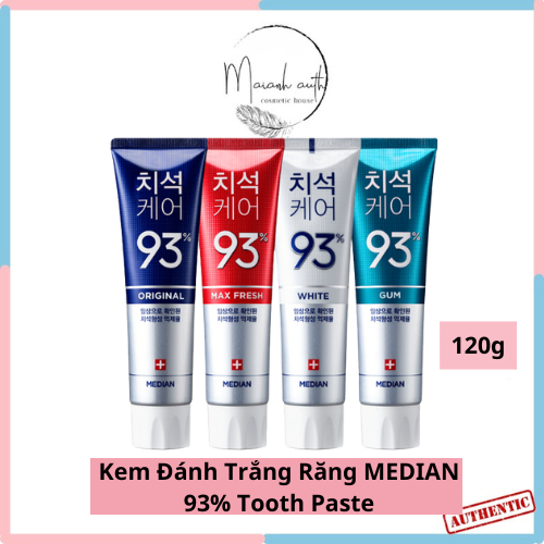Kem Đánh Trắng Răng MEDIAN 93% Tooth Paste 120gr