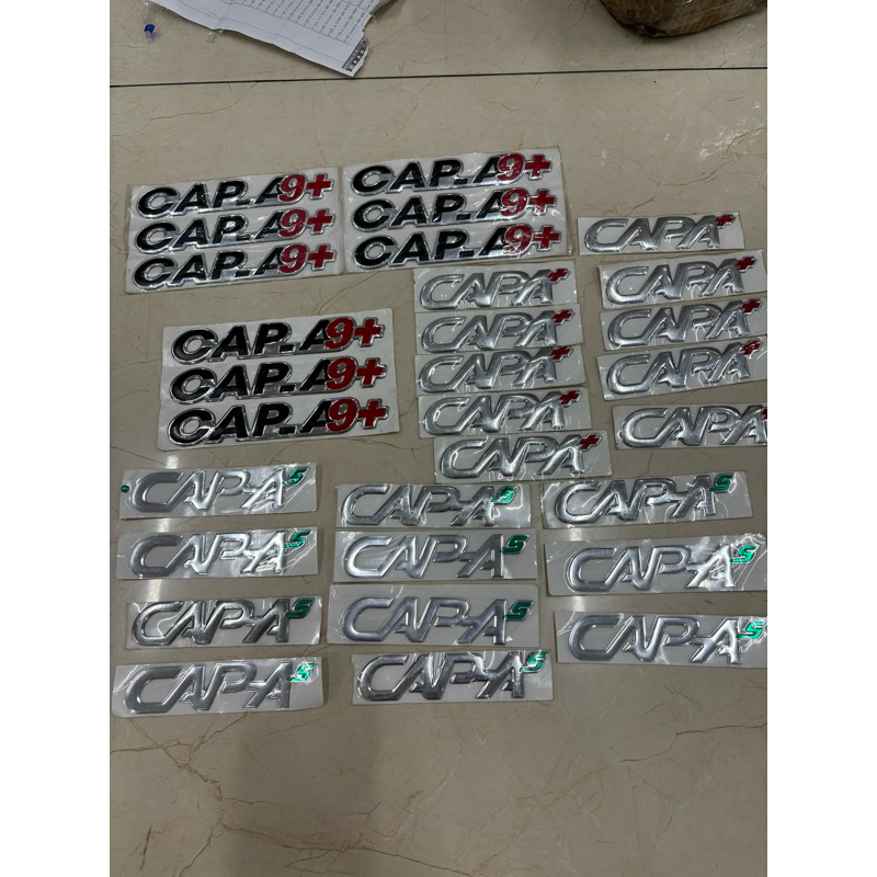 Tem dán xe đạp điện Pega Cap As, Cap A+, Cap A9+ hàng chính hãng công ty