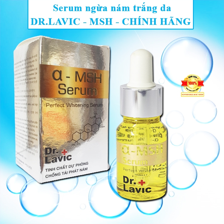 Serum ngừa nám MSH Dr.lavic chính hãng tinh chất dưỡng da khô và nám dr lavic kem nám sạm dr+lavic