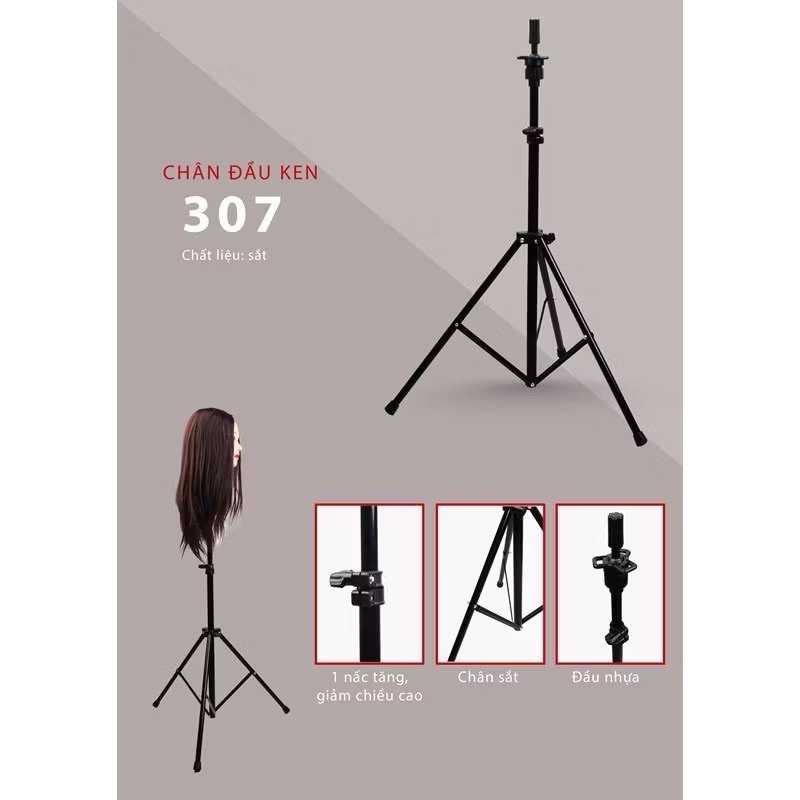 CHÂN MANOCANH HỌC CẮT TÓC , CHÂN KEN , GIÁ ĐỠ ĐẦU MANOCANH