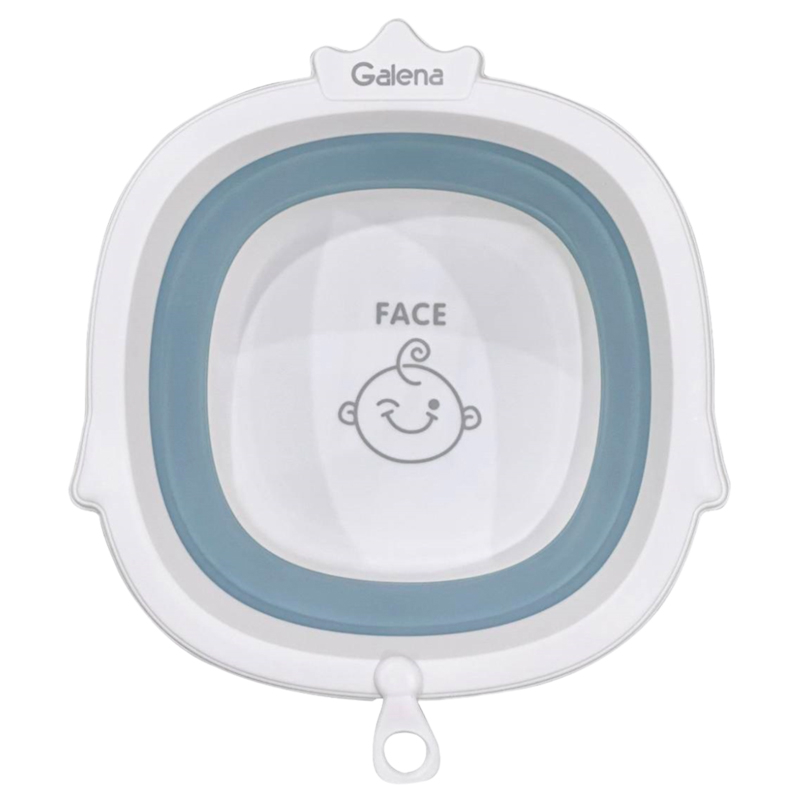 Chậu rửa mặt gấp gọn Galena GH-LFFBSB - Màu ngẫu nhiên, 800g, Gấp gọn tiện lợi, Có móc treo