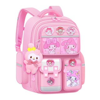  Ba lô chống gù đi học cho bé lớp 1- lớp 6 chống gù đệm vai tặng kèm phụ kiện 566 