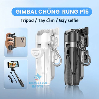 Gimbal Chống Rung P15 Gậy Cầm Tay Chuyên Dụng Cho Quay Video Điện Thoại 