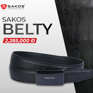 Thắt Lưng Da Cá Sấu Cao Cấp Sakos Belty