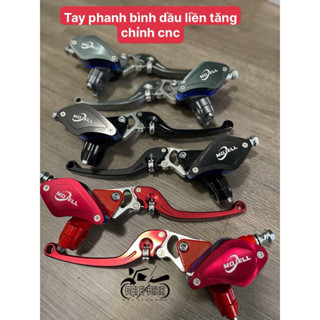 Tay phanh bình dầu liền cnc tăng chỉnh dạng xoay loại xin cho xe điện ( giá 1 đôi )