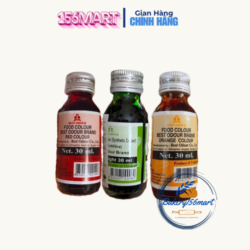 MÀU THỰC PHẨM BEST ODOUR 30ml