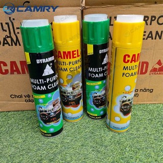 Bình xịt bọt vệ sinh nội thất ô tô Camel