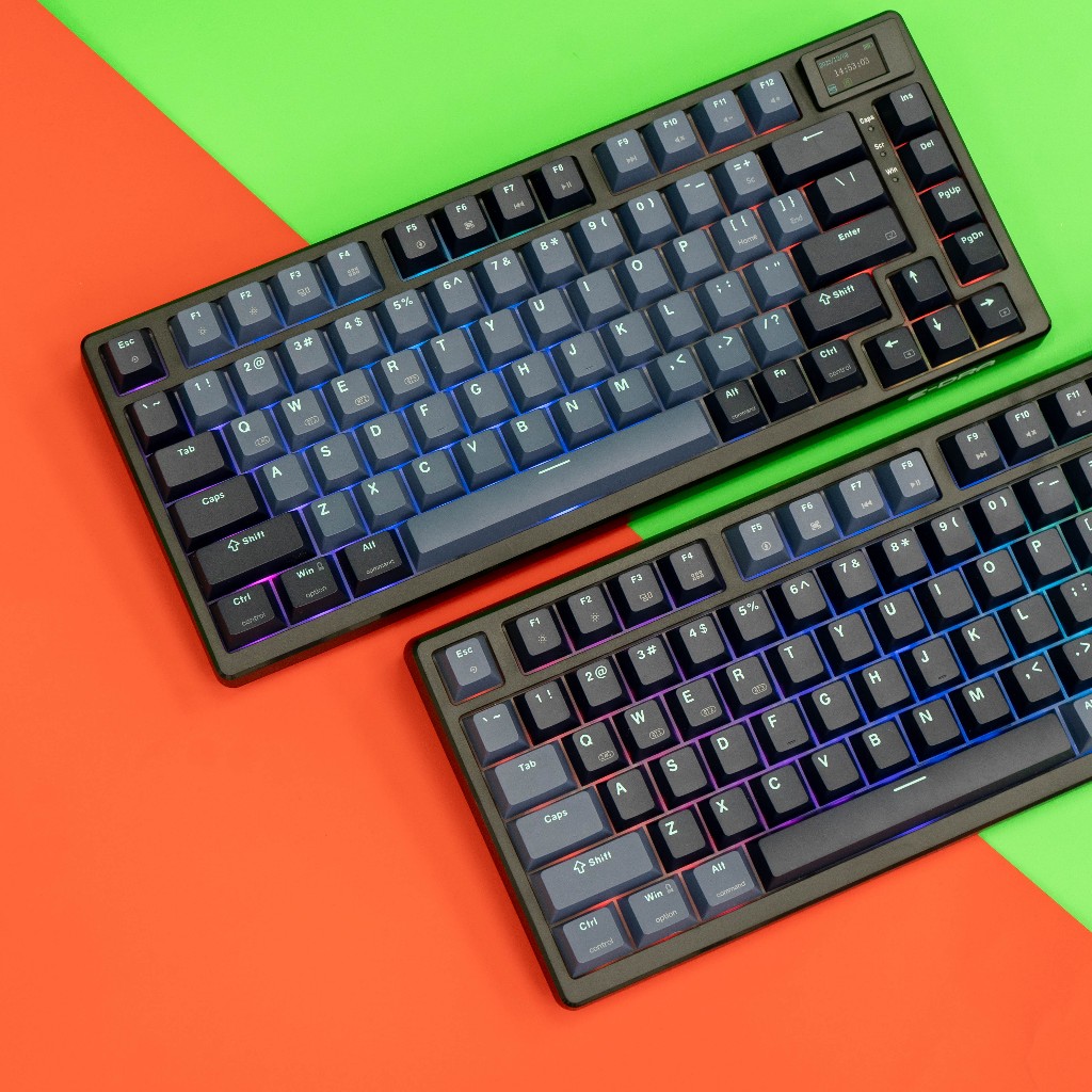 Bàn Phím Cơ Không Dây E-DRA EK384 Gaming 3 MODE, EK375V2 LED RGB BH Chính Hãng | BigBuy360 - bigbuy360.vn