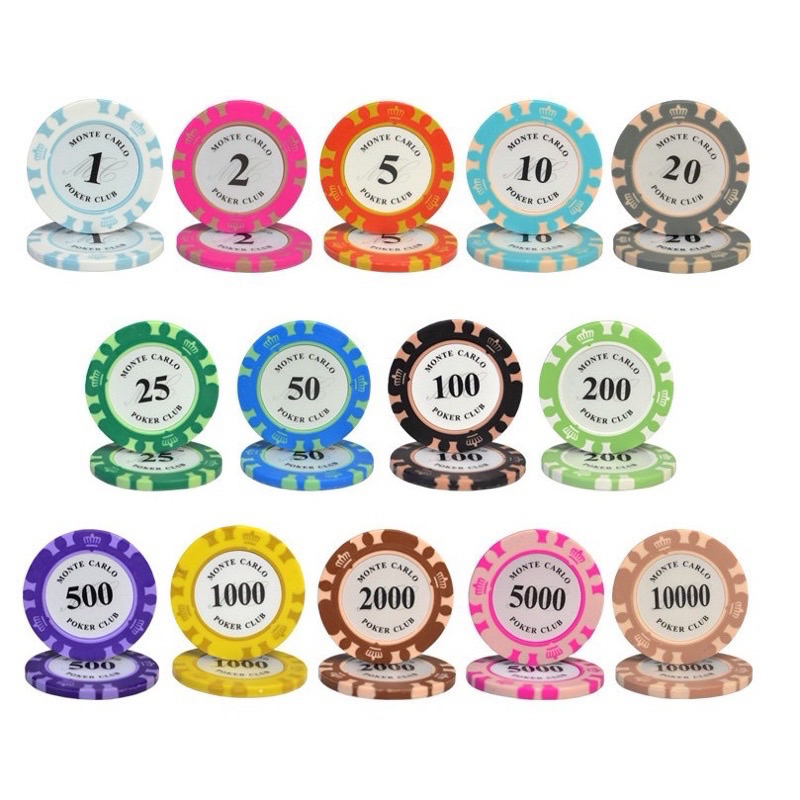 Chip poker / phỉnh poker lõi thép cao cấp