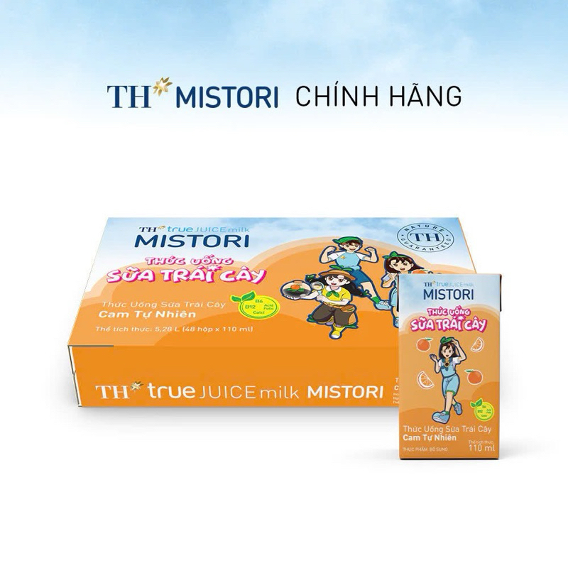 Sữa Cam TH JUICE Milk MISTORI 110ml