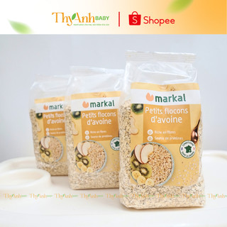 Yến Mạch Cán Mỏng Organic Hữu Cơ Markal Nhập Khẩu Pháp 500gr