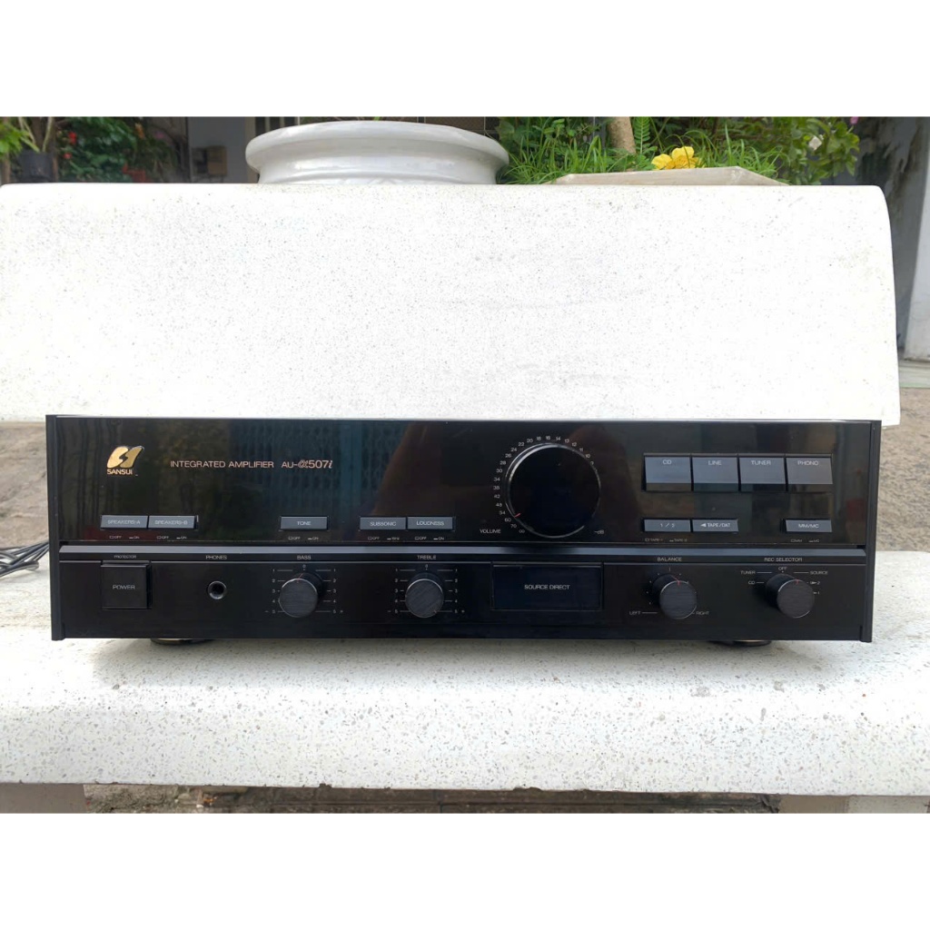 Bán  Amply vip Nghe Nhạc Karaoke Sansui AU - @507i bãi nhật đẹp keng hát cực chất