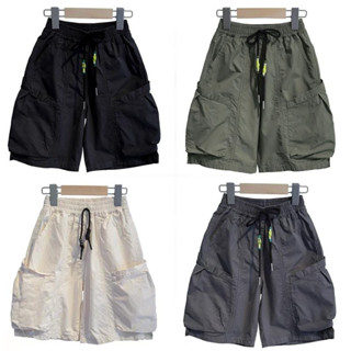  Quần Bé Trai Size Đại - Quần Soóc Túi Hộp Q162  - Quần Gió Dài Túi Hộp Cho Bé Trai Từ 10Kg-65kg - Chất Thoáng Mát 