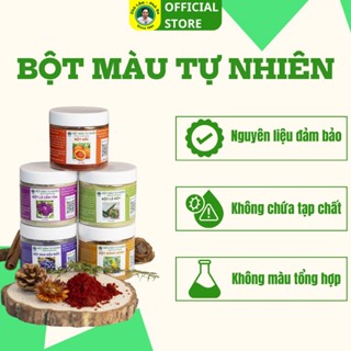 Combo bột tạo màu thực phẩm 100% từ rau củ quả tự nhiên sấy thăng hoa Chú Lâm - Phù sa