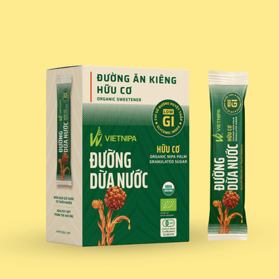 [QUÀ TẶNG] Đường dừa nước VIETNIPA 💯 từ mật dừa nước hữu cơ - Gói lẻ 5gr