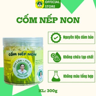 Cốm nếp non lá nếp Chú Lâm Phù Sa dùng làm xôi cốm, chả cốm, kem cốm đóng hộp tiện lợi