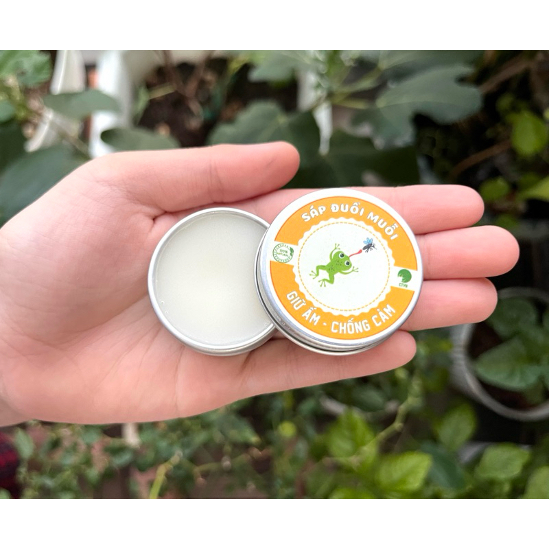 Sáp Gừng Ấm Đuổi Muỗi - Giữ Ấm - Dưỡng Da - Giảm Ho - Dùng Cho Trẻ Em, Người Lớn