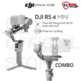 DJI thiết bị quay phim chống rung máy ảnh RS 4 Mini nhỏ gọn, camera hành động chính hãng