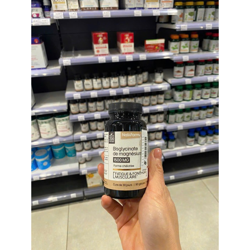 Magie Bisglycinate Chélatée + Vitamin B6 của Nat&Form 90viên