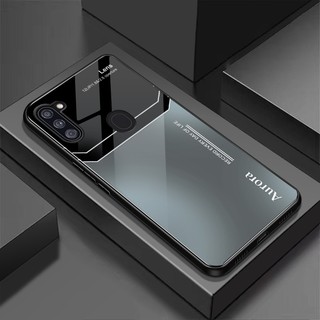 Ốp Lưng SAMSUNG A11, M11 Lưng kính cường lực Sang Trọng, Sáng Bóng