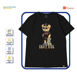ÁO THUN FORM RỘNG LOCALBRAND GẤU, VẢI 100% COTTON 4 CHIỀU CAO CÁP, THOÁNG MÁT, THẤM HÚT MỒ HÔI