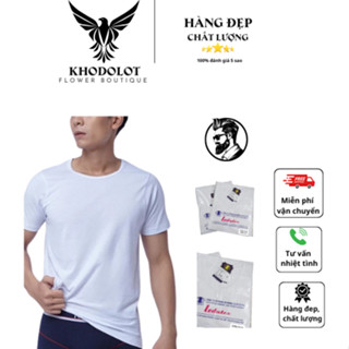 Áo Lót Nam Trắng Trơn Cộc Tay Đông Xuân Kiểu Bộ Đội LEDATEX, Áo May Ô Trung Niên Cao Cấp LOTNAM - Chất Liệu Mềm Mại, Tho