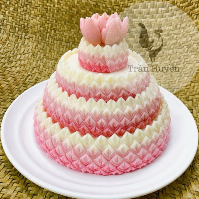 Khuôn tháp sen khuôn silicon 4d nhiều size khuôn silicon tháp thơm