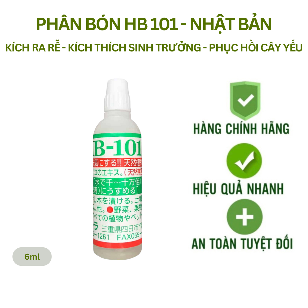[ Mua 5 tặng 1 ] Kích Rễ HB101 Nhật Bản Phục hồi Cây Suy Yếu