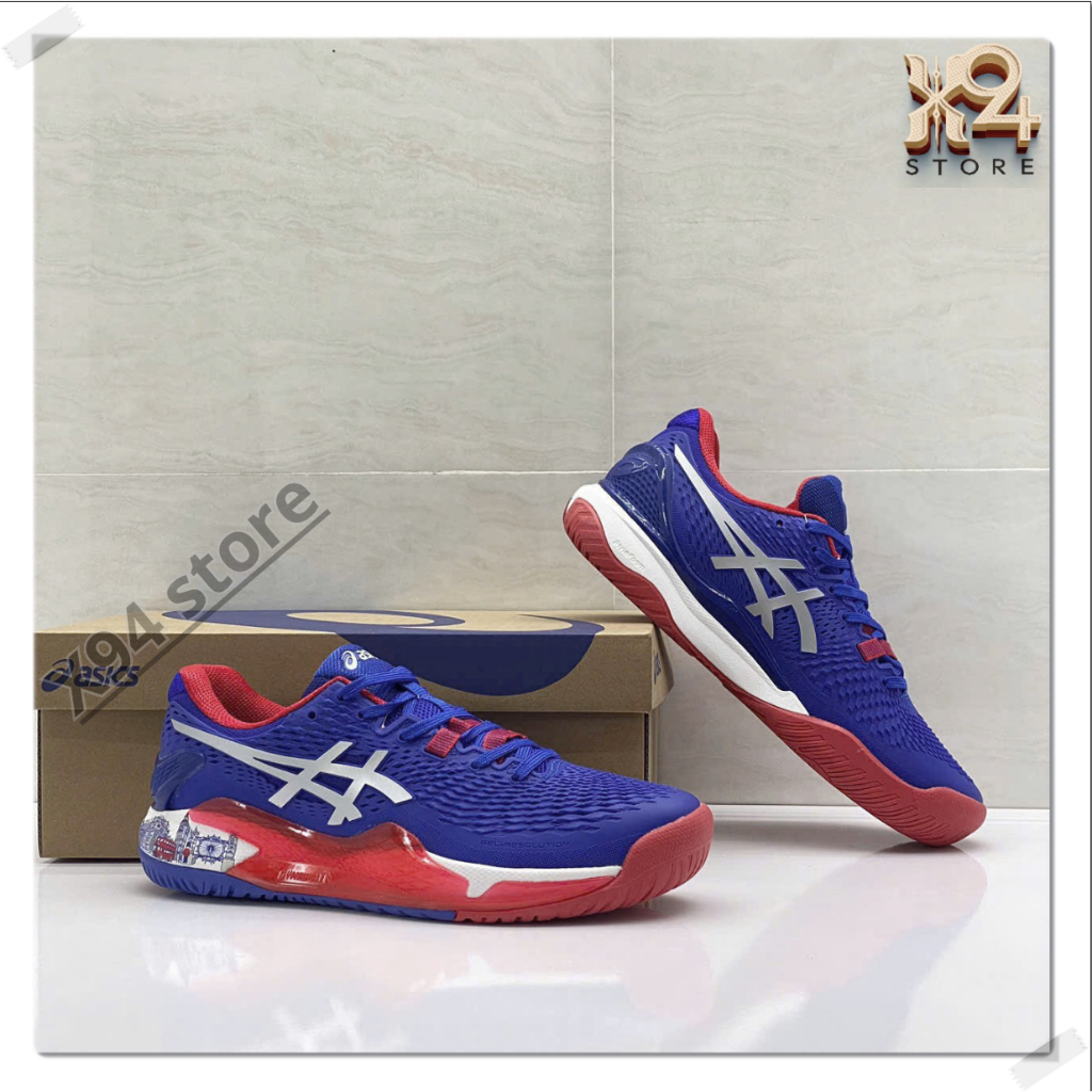 (Chính Hãng) Giày Thể Thao A̲s̲i̲c̲s̲ GEL Resolution 9 (Tặng Vớ)