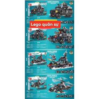 lego quân sư nhiều mẫu siêu đẹp , lego máy bay, xe tăng, xe chở quân