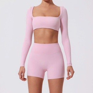 BỘ ĐỒ ĐÙI TAY DÀI CÓ XỎ NGÓN TD5 - THUN POLLY MỊN - MÚT RỜI - THÍCH HỢP ĐI TẬP GYM , YOGA ,AEROBIC ,..., - MIDORI SPORT