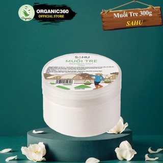 Muối Tre SAHU 300g Bamboo Salt Muối Biển Tự Nhiên Làm Bằng Thủ Công Truyền Thống
