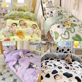 Bộ 3 món ga trải giường kí túc xá, ga gối poly cotton, ktx 80x190cm giường đơn, grap giường tầng