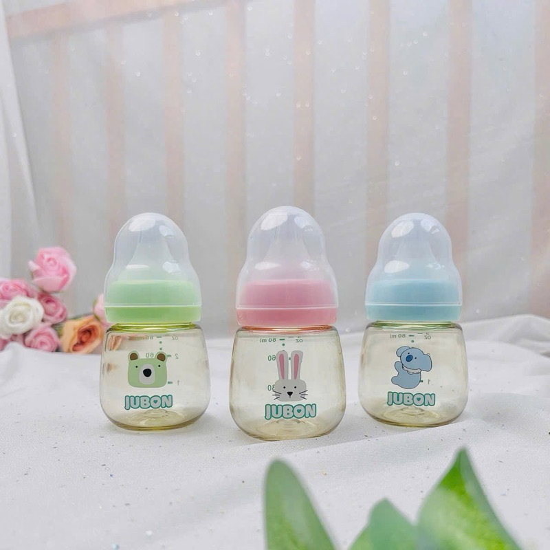 Bình sữa sơ sinh JUBON 80ml