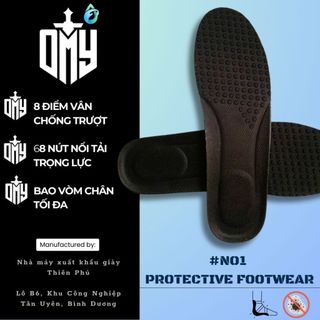 Lót giày thể thao OMY Beast hỗ trợ gan bàn chân đứng lâu chống trượt trong giày tiêu chuẩn xuất khẩu Tokyo