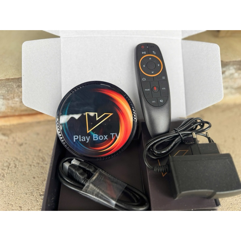 Android box Play Box TV Ram 4G bộ nhớ 32G Giao diện atv