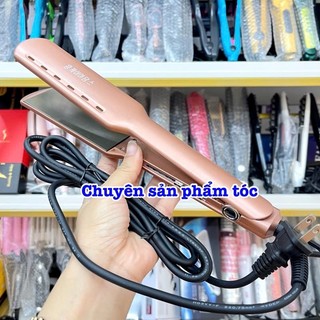 ✅Osir Máy Duỗi Tóc Bản Lớn HQ 016 Cao Cấp Hàn Quốc Chất Liệu Hợp Kim An Toàn 5 Mức Chỉnh Nhiệt 150-230°C Dây Xoay 360 Độ