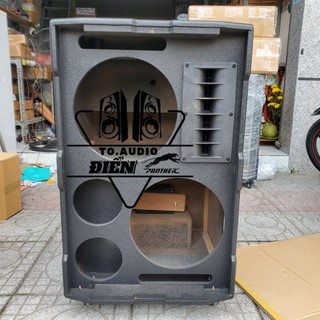  Vỏ Thùng loa kéo 30 Đôi  họng treble aray 2 bass 30cm   2mid 16cm  2treble  