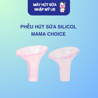  Phễu Hút Sữa Silicone Mama's Choice PumpFito Hứng Sữa Mẹ Êm Ái Tương Thích Máy Spectra Avent Fatz Unimom  1 Cái  