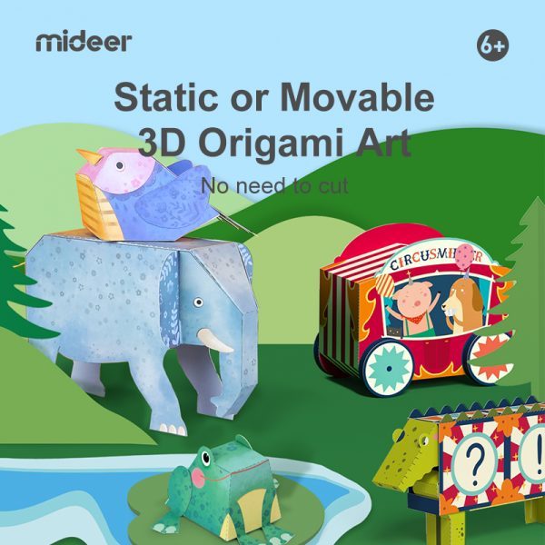 Giấy Gấp Thủ Công Mideer Origami Paper 5+